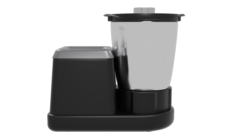 MagChef Black Kitchen Robot 3D - Professional 3D Model Render 5