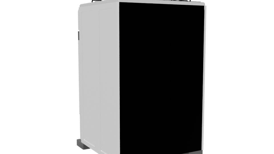 Compact Kitchen Gas Stove 3D - Professional 3D Model Render 4