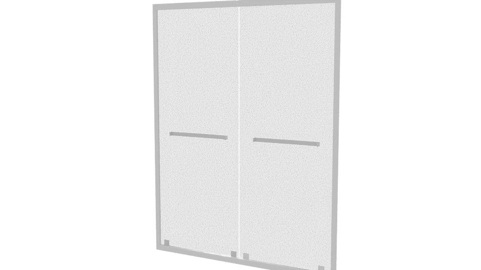 Stylish Sliding Door Model 3D - Professional 3D Model Render 6