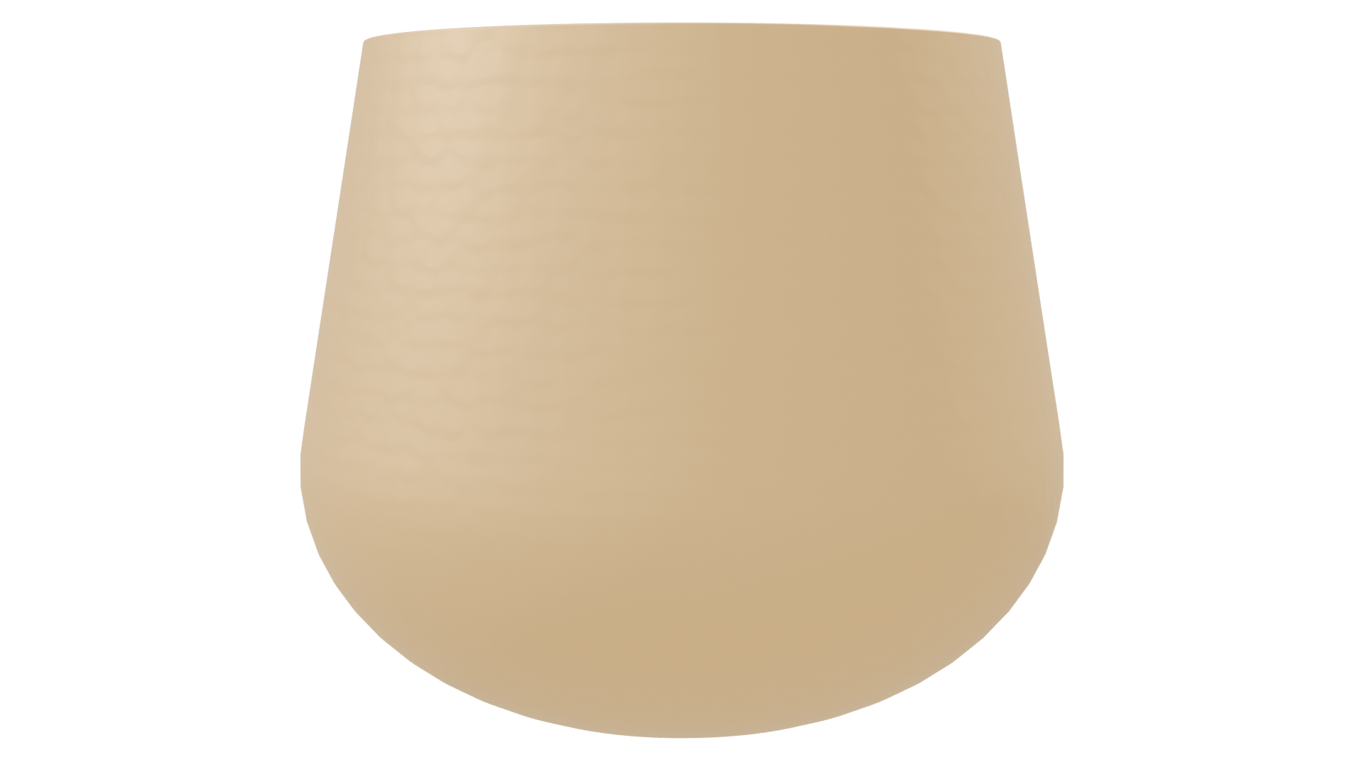 Stylish Metallic Planter 3D Model - Professional 3D Model Render 8