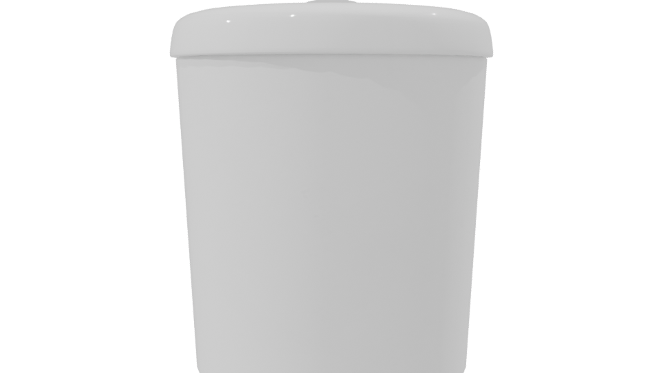 Sleek White Storage Container 3D - Professional 3D Model Render 8