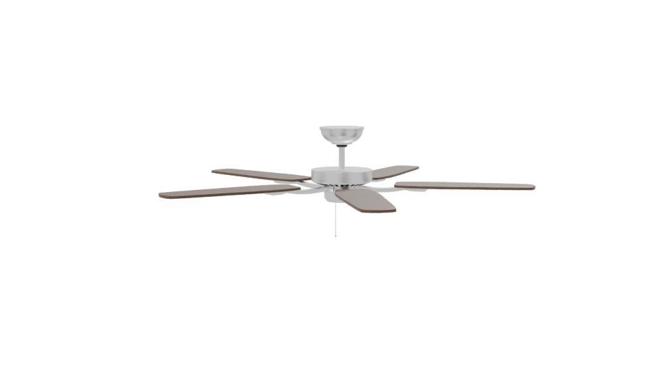 Modern Ceiling Fan 3D Model - Professional 3D Model Render 7