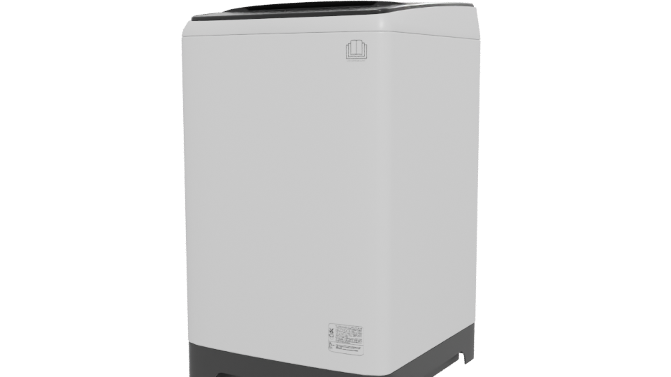 Modern Household Waste Bin 3D - Professional 3D Model Render 12