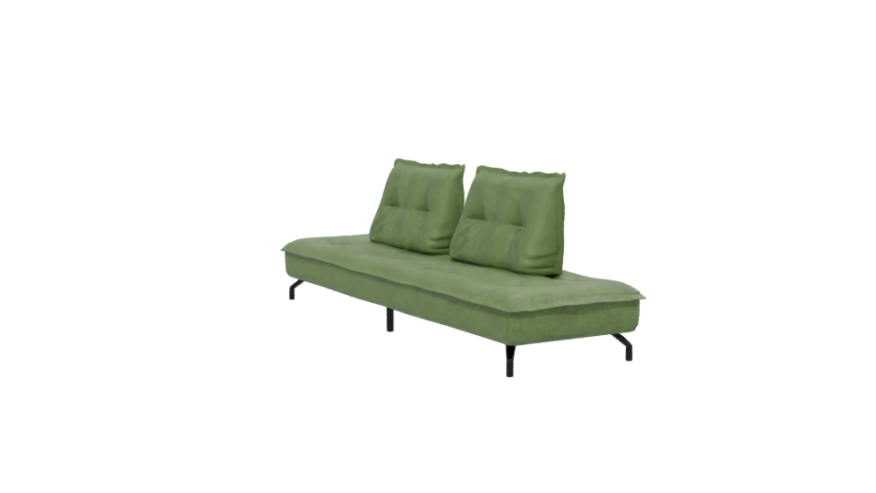 Stylish Green Sofa Model 3D - Professional 3D Model Render 13