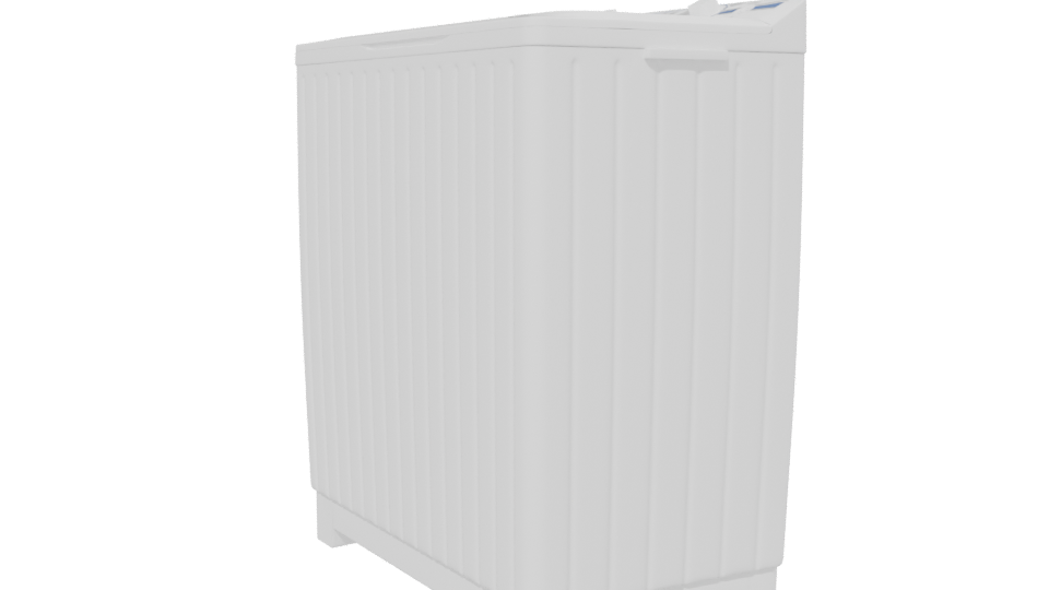 Stylish Household Washing Machine 3D - Professional 3D Model Render 13