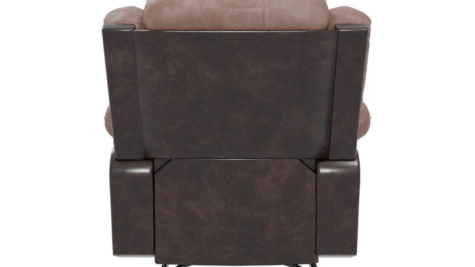 Stylish Reclining Armchair Model - Professional 3D Model Render 5