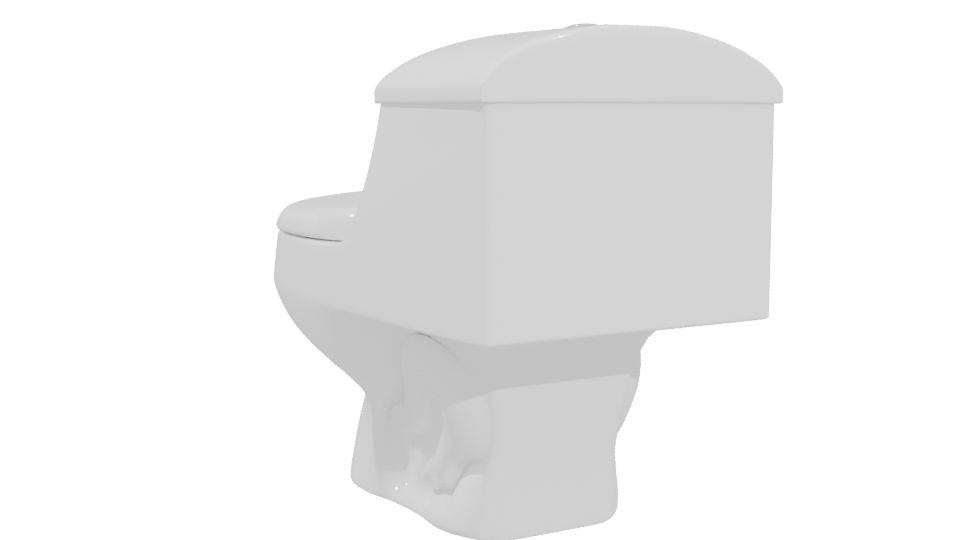 WC One Piece Montecarlo 3D - Professional 3D Model Render 4