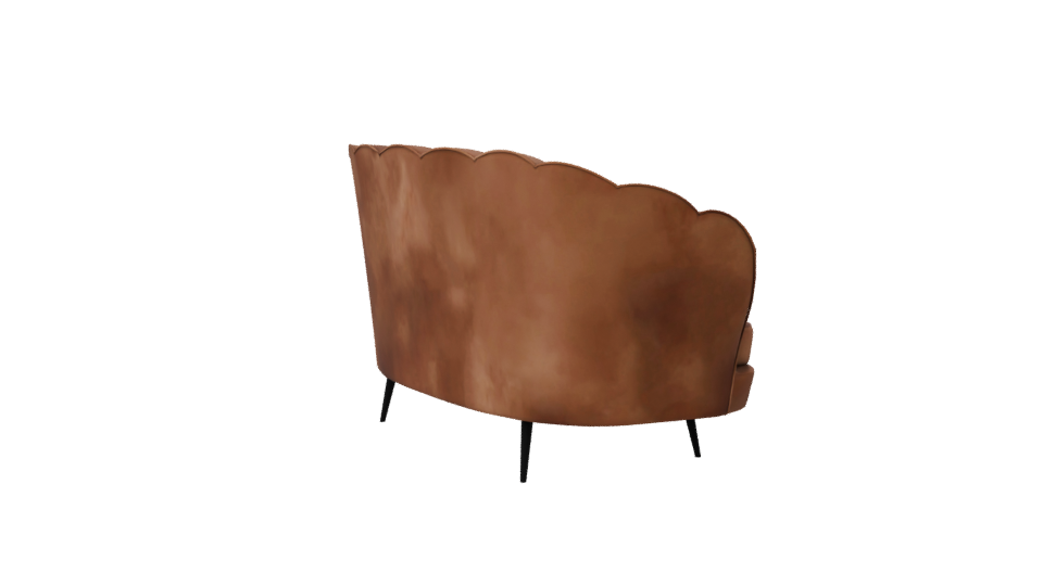 Stylish Love Seat 3D Model - Professional 3D Model Render 7