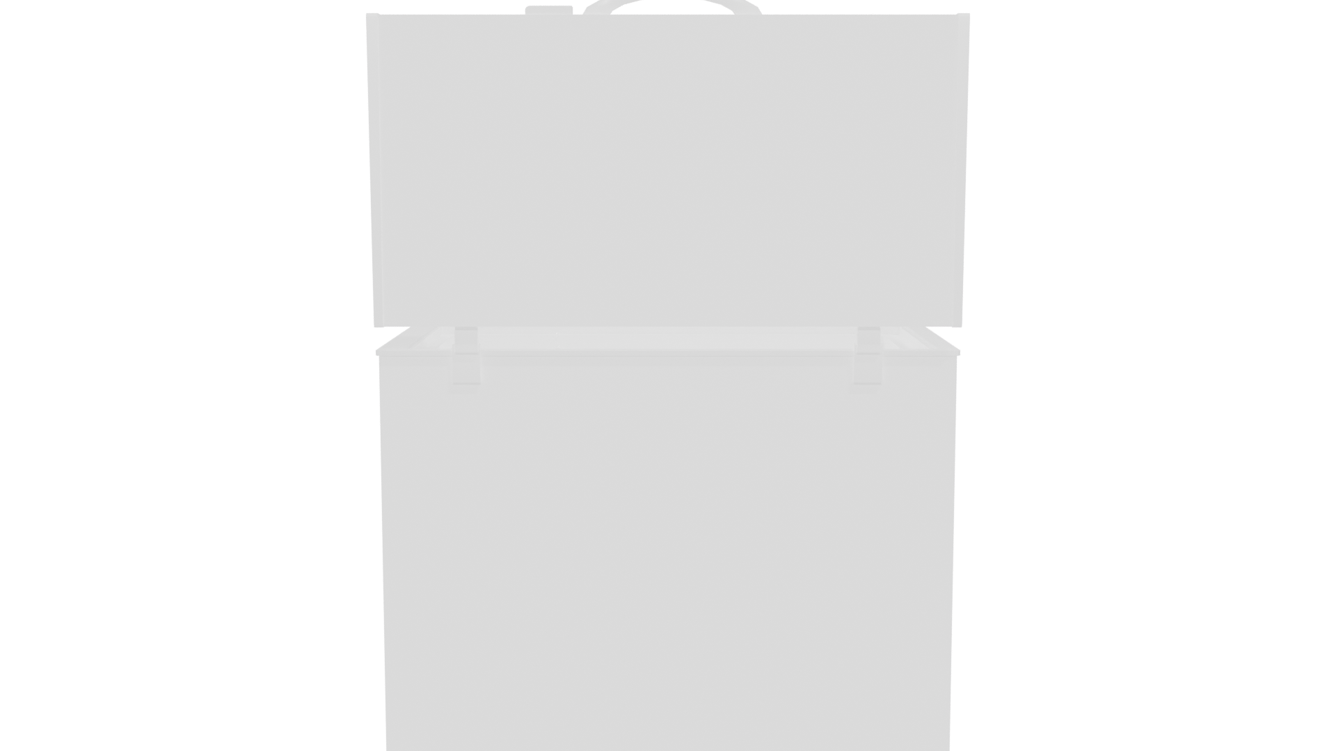 Versatile Chest Freezer 3D Model - Professional 3D Model Render 5