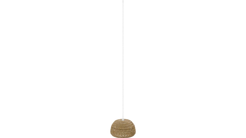 Stylish Woven Pendant Light 3D Model - Professional 3D Model Render 7