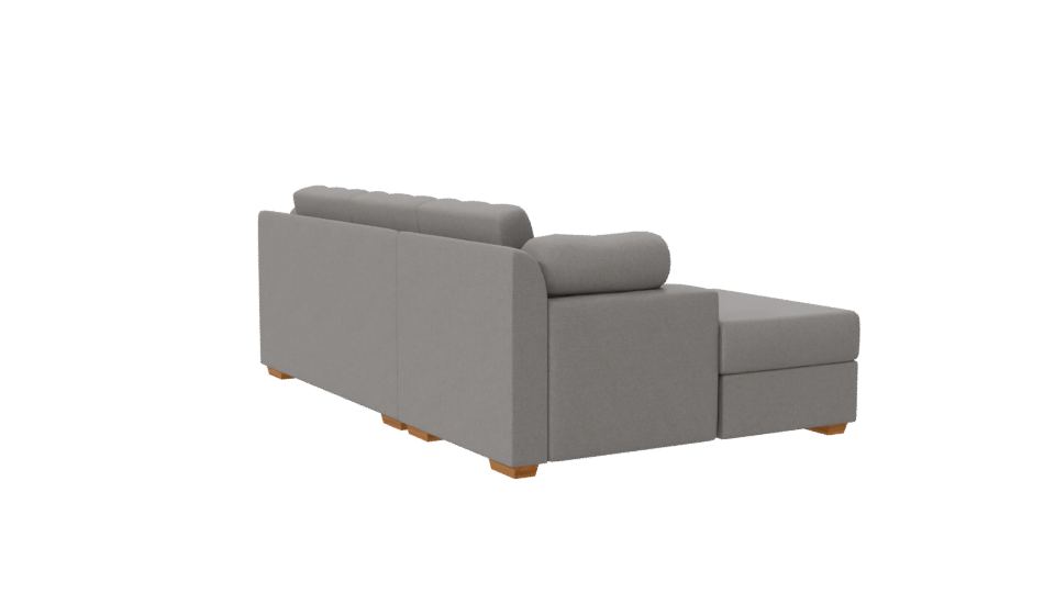 Stylish Modern Corner Sofa 3D Model - Professional 3D Model Render 7