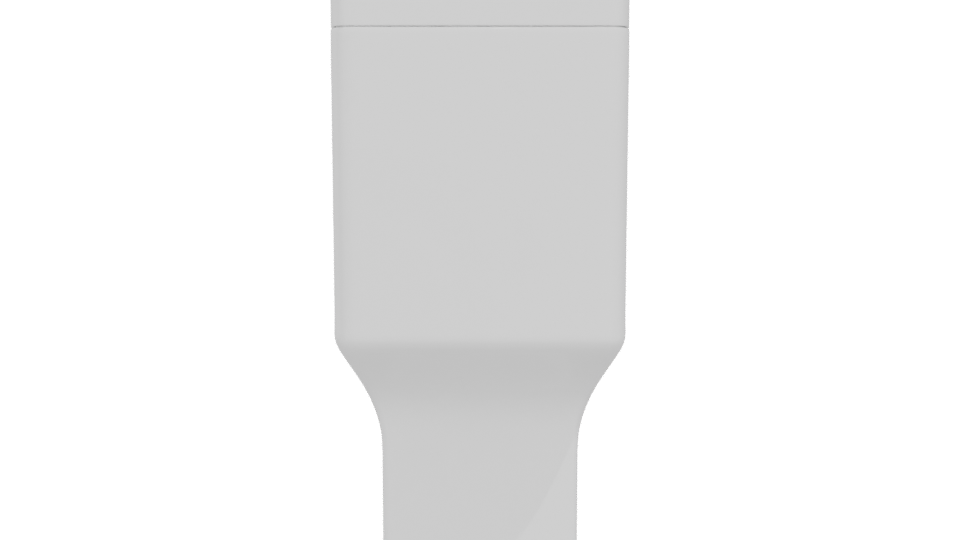 Sleek Modern Toilet 3D Model - Professional 3D Model Render 5