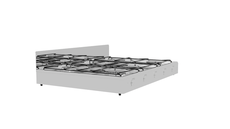 Industrial Gas Stove Model 3D - Professional 3D Model Render 9