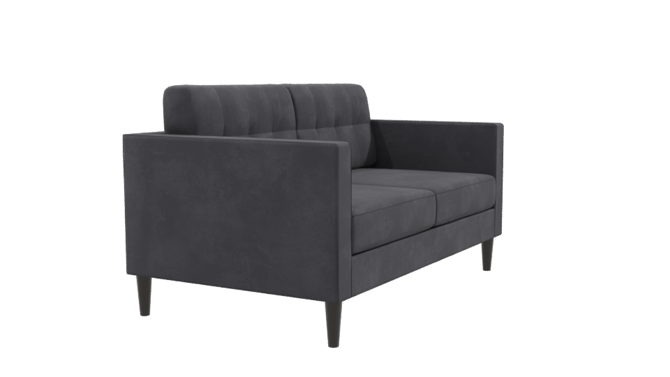Stylish Fabric Sofa 3D Model - Professional 3D Model Render 9