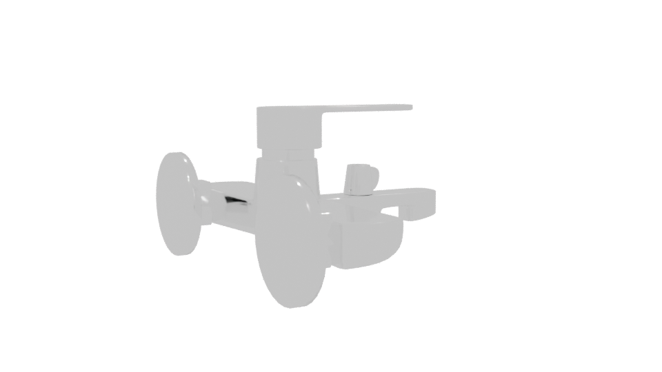 Classic Bathroom Faucet 3D Model - Professional 3D Model Render 7