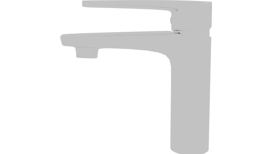 Sleek Modern Trash Bin 3D - Professional 3D Model Render 2