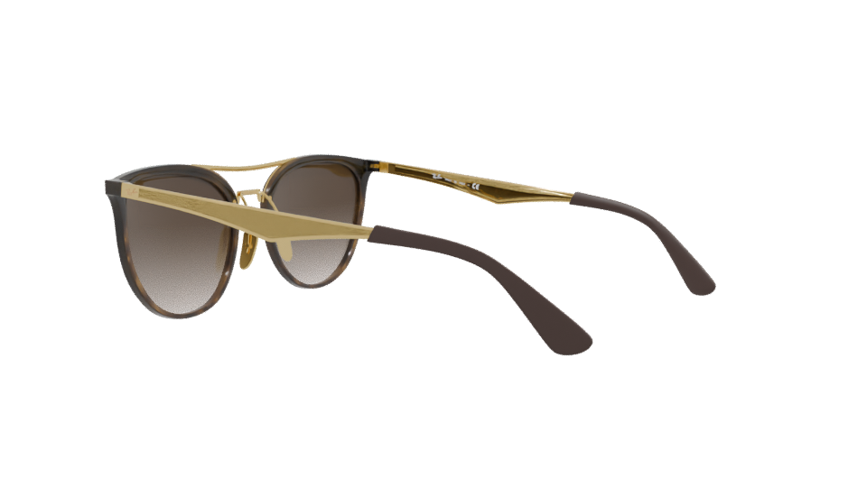Stylish Rounded Frame Sunglasses 3D Model - Professional 3D Model Render 3