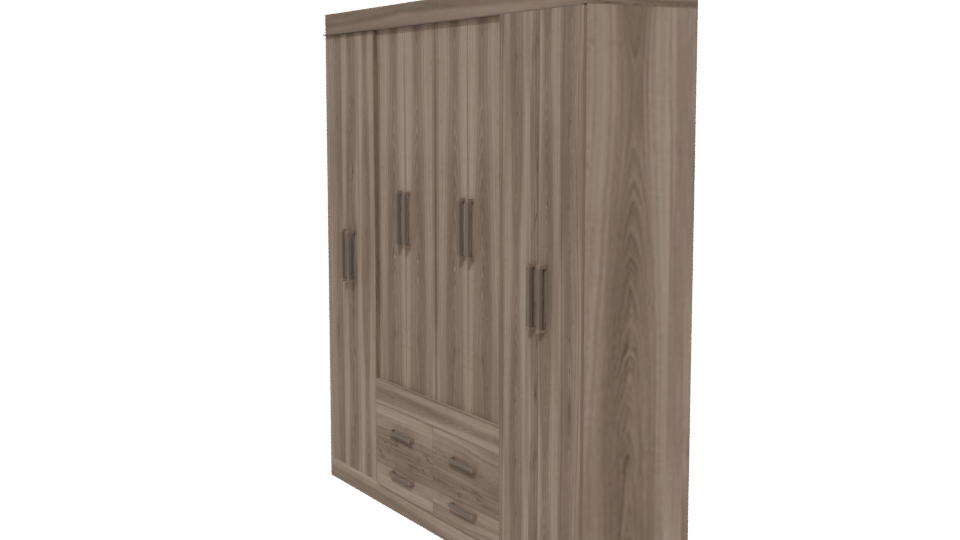 Modern Closet Napoles 3D Model - Professional 3D Model Render 13
