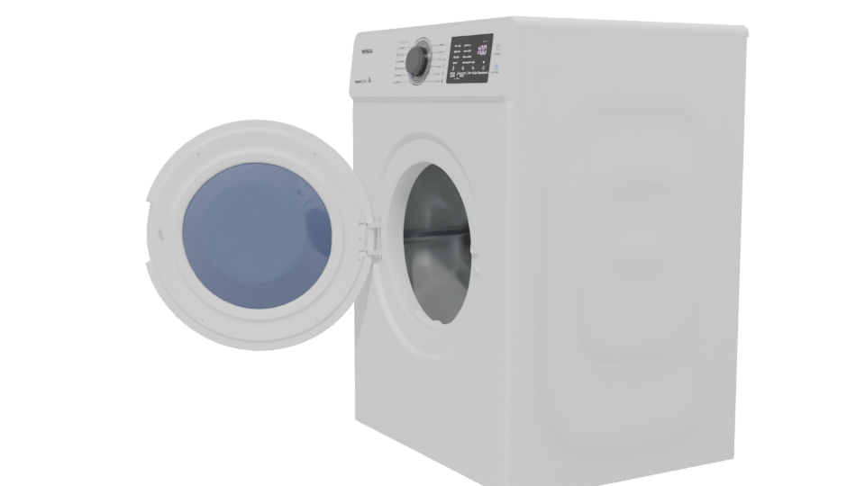 Realistic Household Dryer 3D Model - Professional 3D Model Render 13