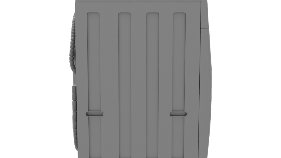 Automatic LG Washer-Dryer 3D Model - Professional 3D Model Render 8