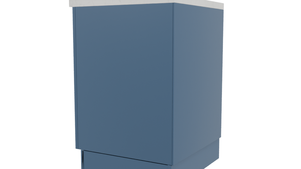 Under-Mount Kitchen Sink 3D Model - Professional 3D Model Render 3