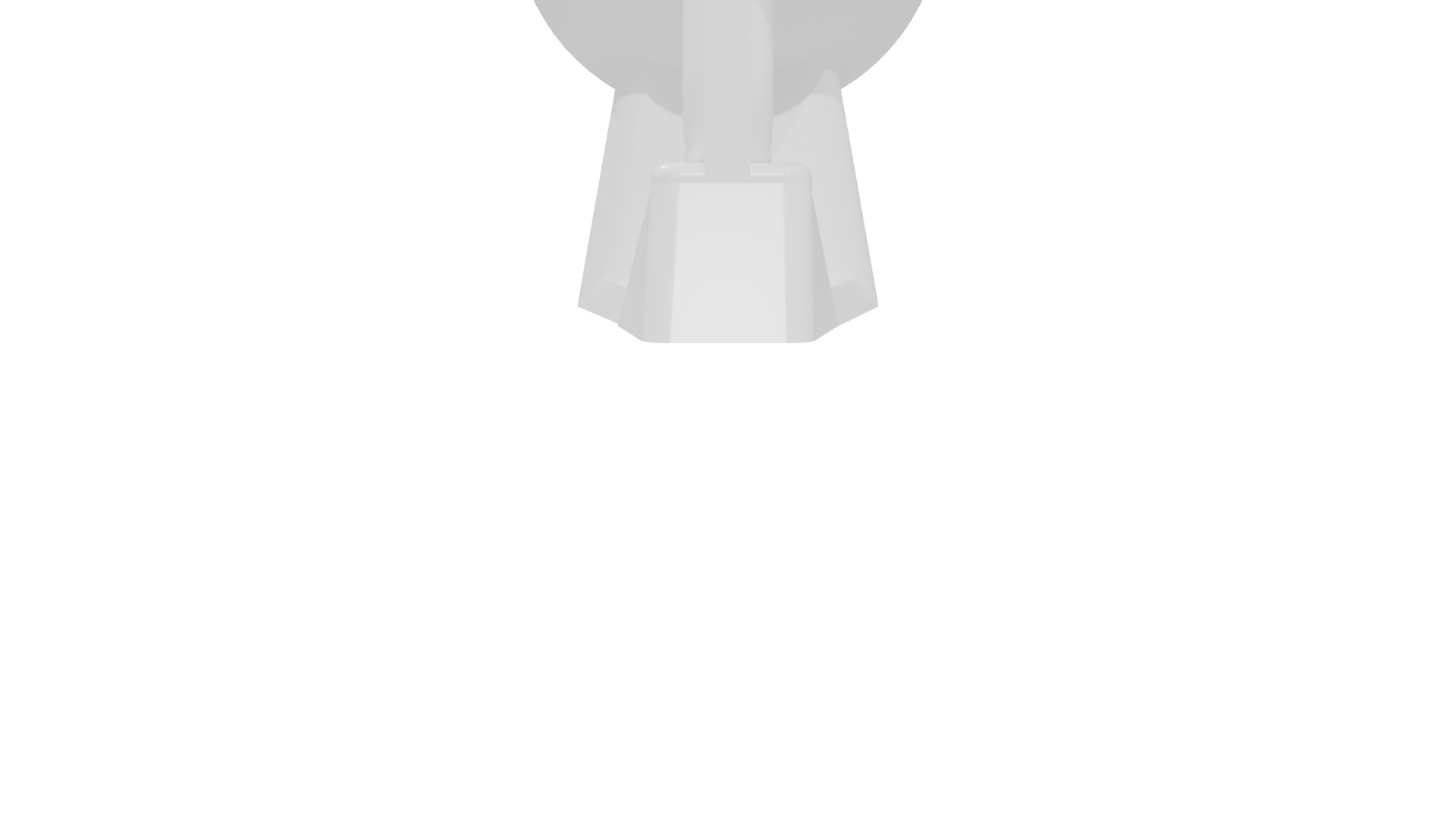 Stylish White Toilet 3D Model for Your Projects - Professional 3D Model Render 17