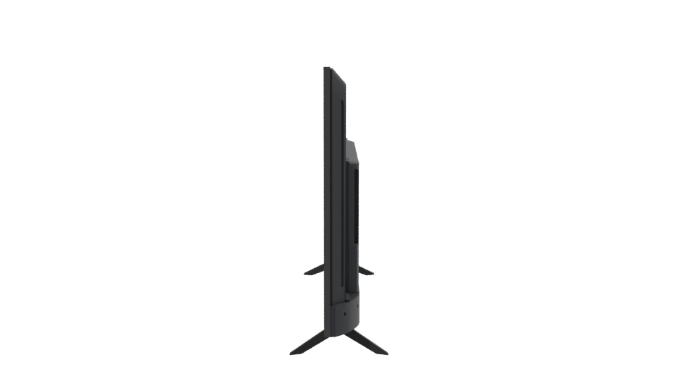 Sleek Modern Television Model - Professional 3D Model Render 2