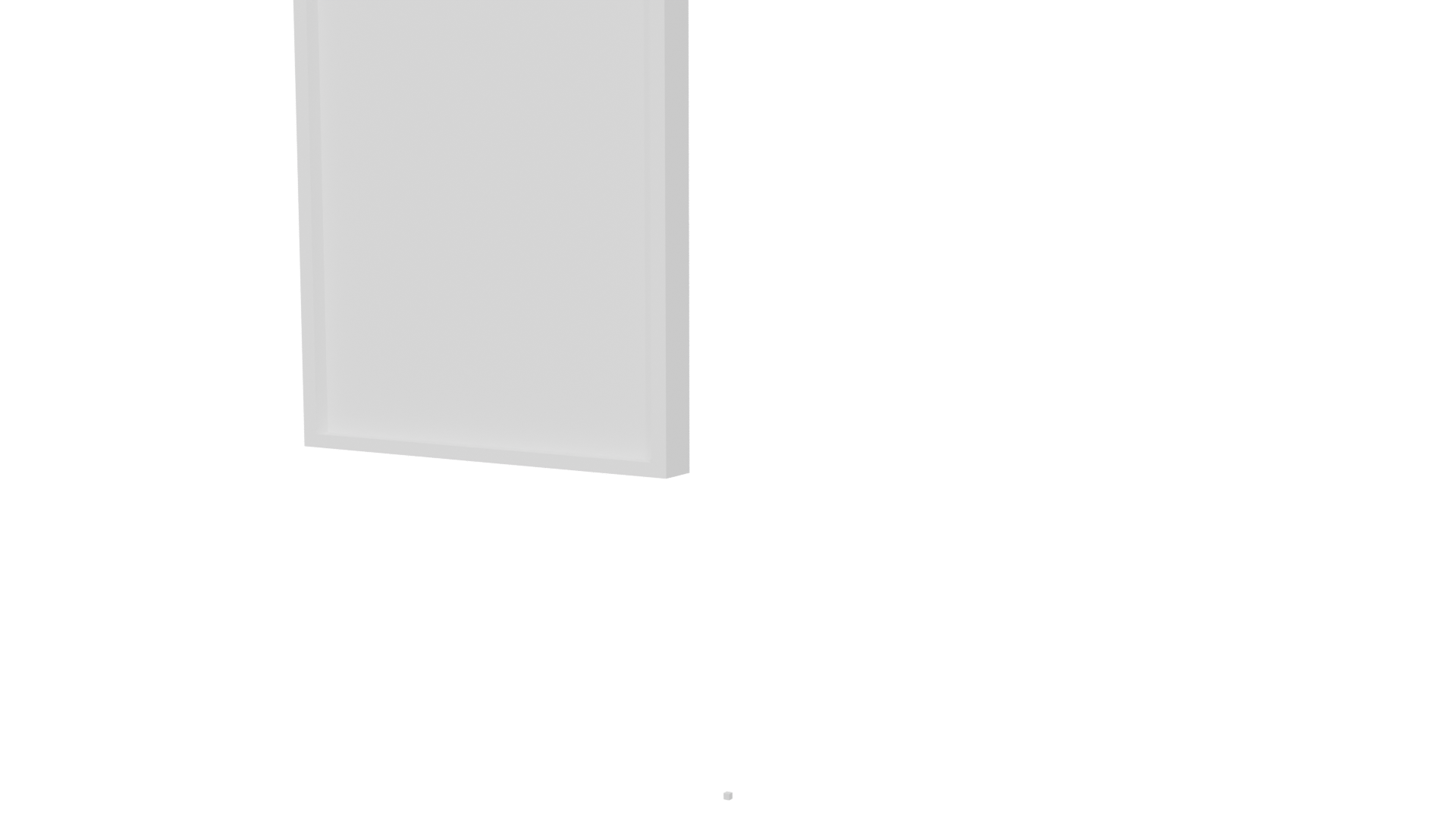 Minimalist Door 3D Model - Professional 3D Model Render 6