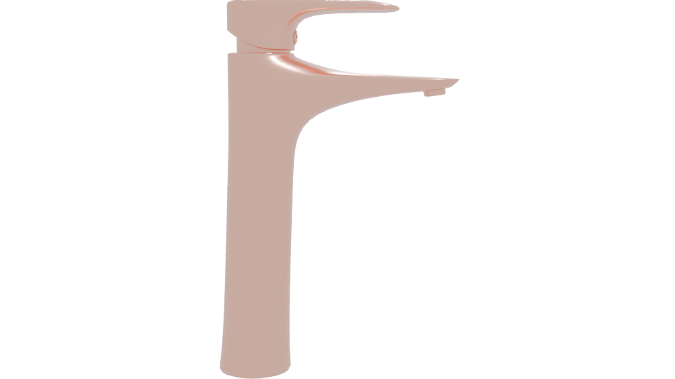 Stylish Modern Sink Faucet 3D Model - Professional 3D Model Render 11