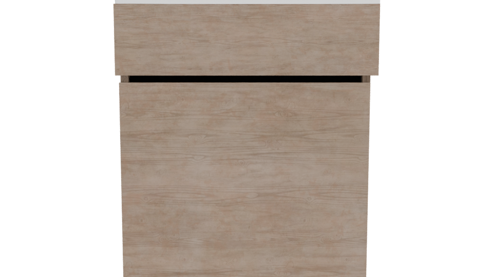 Minimalist Wooden Storage Box 3D - Professional 3D Model Render 11