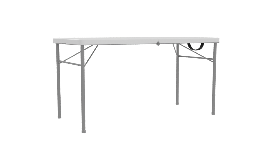 Stylish Folding Table 3D Model - Professional 3D Model Render 10
