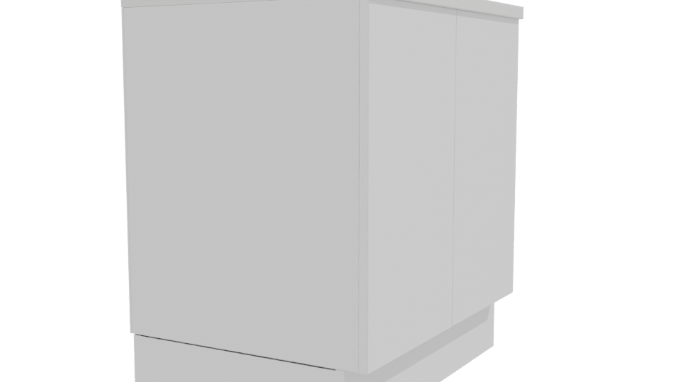 Modern Wooden Cabinet Design 3D - Professional 3D Model Render 9