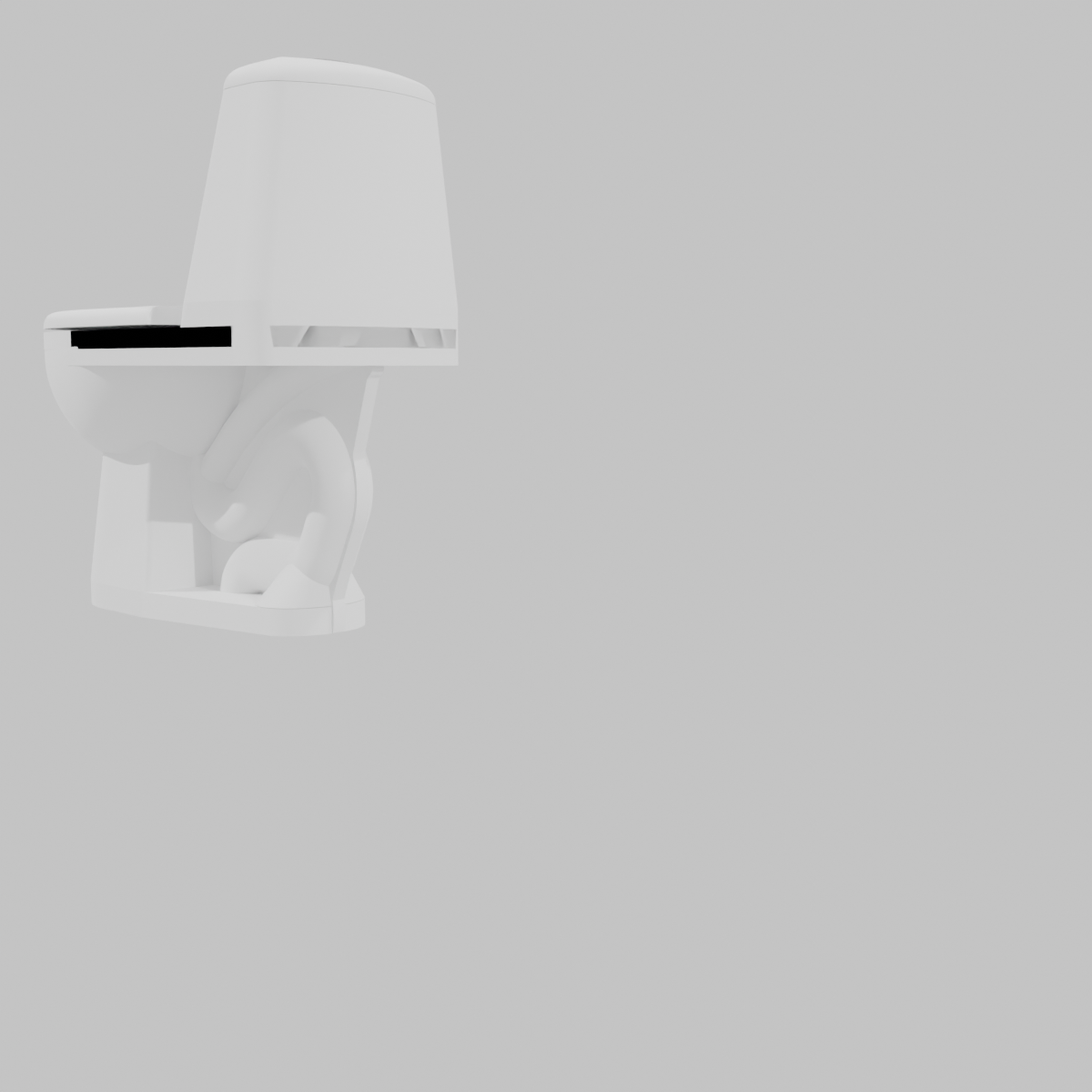 Ecoclean sanitario elongada de dos piezas