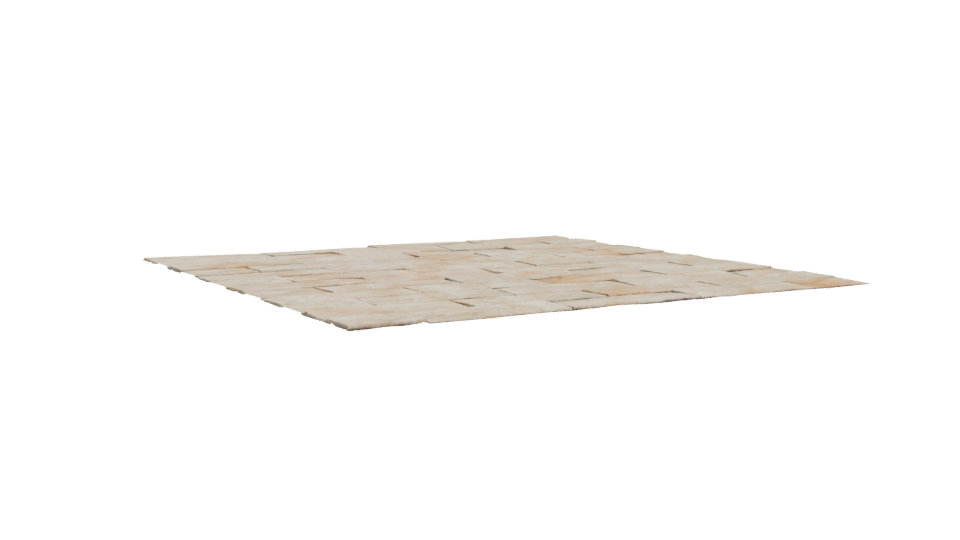 Stylized Stone Paving Surface - Professional 3D Model Render 10