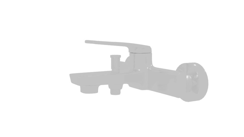 Stylish Bathroom Faucet 3D Model - Professional 3D Model Render 13