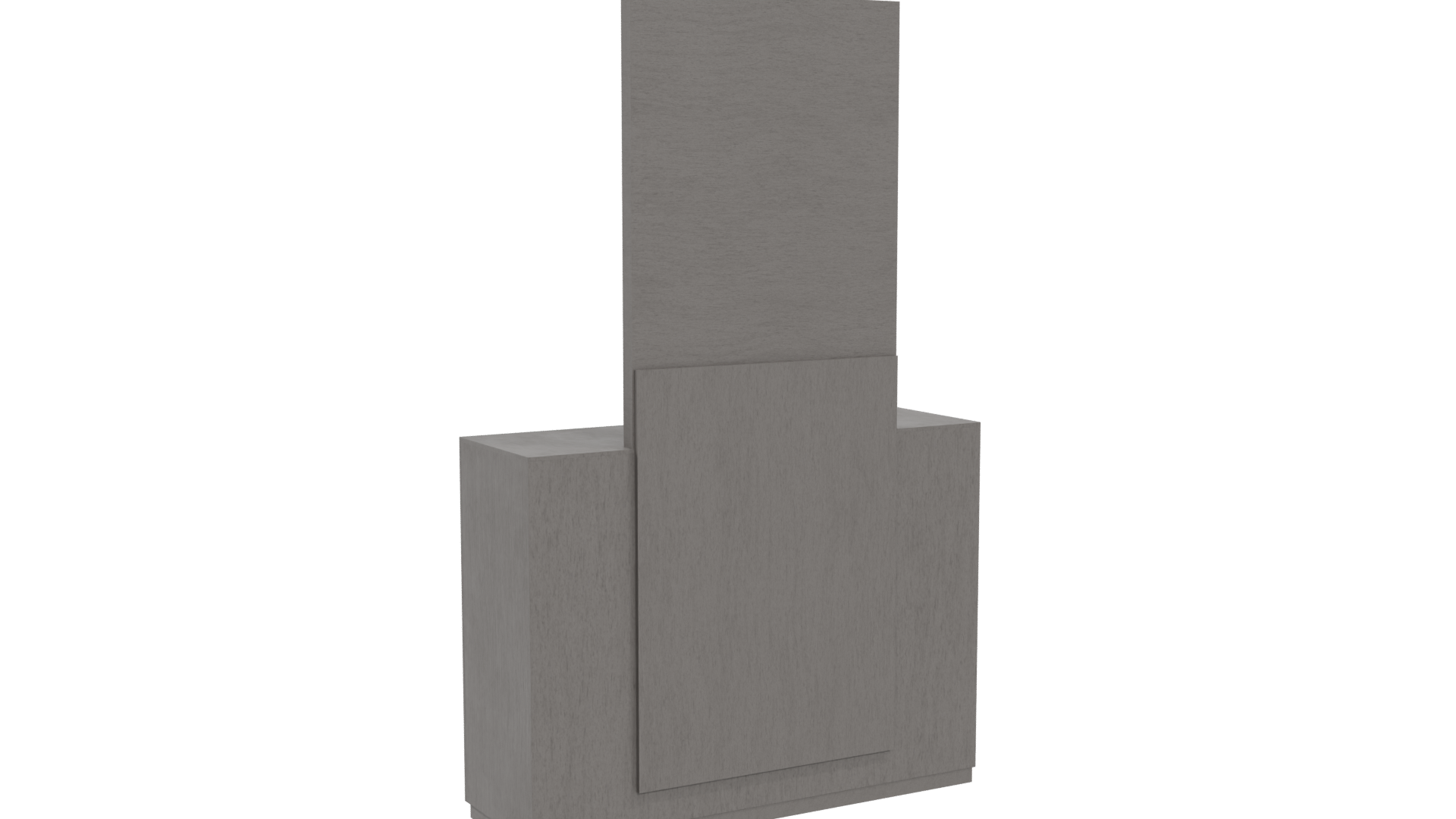 Contemporary Vanity Table 3D Model - Professional 3D Model Render 4