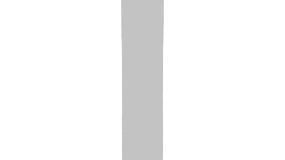 Minimalist Wooden Bookshelf 3D Model - Professional 3D Model Render 8