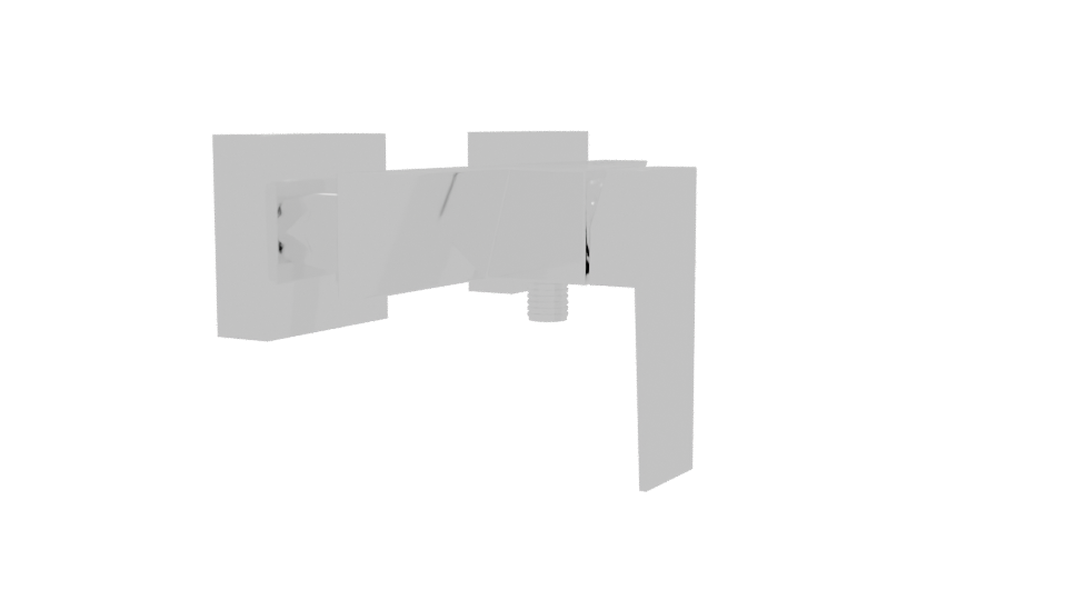 Contemporary Wall Mounted Faucet 3D - Professional 3D Model Render 9