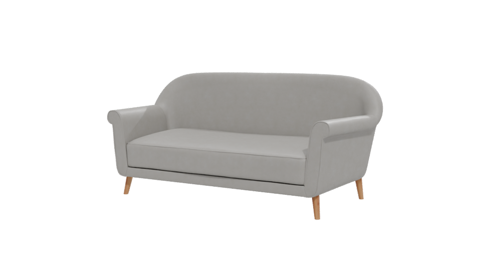 Stylish Minimalist Sofa 3D - Professional 3D Model Render 12