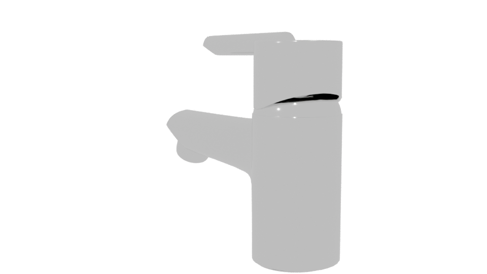 Sleek Modern Kitchen Faucet 3D Model - Professional 3D Model Render 7