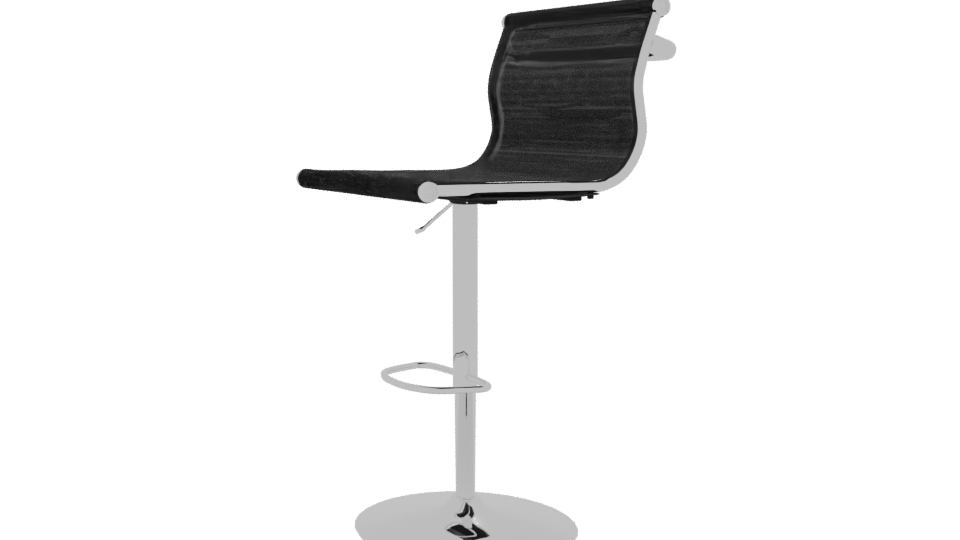 Stylish Bar Stool 3D Model - Professional 3D Model Render 13