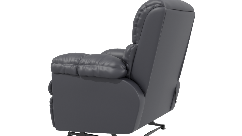 Comfortable Recliner Armchair 3D Model - Professional 3D Model Render 3