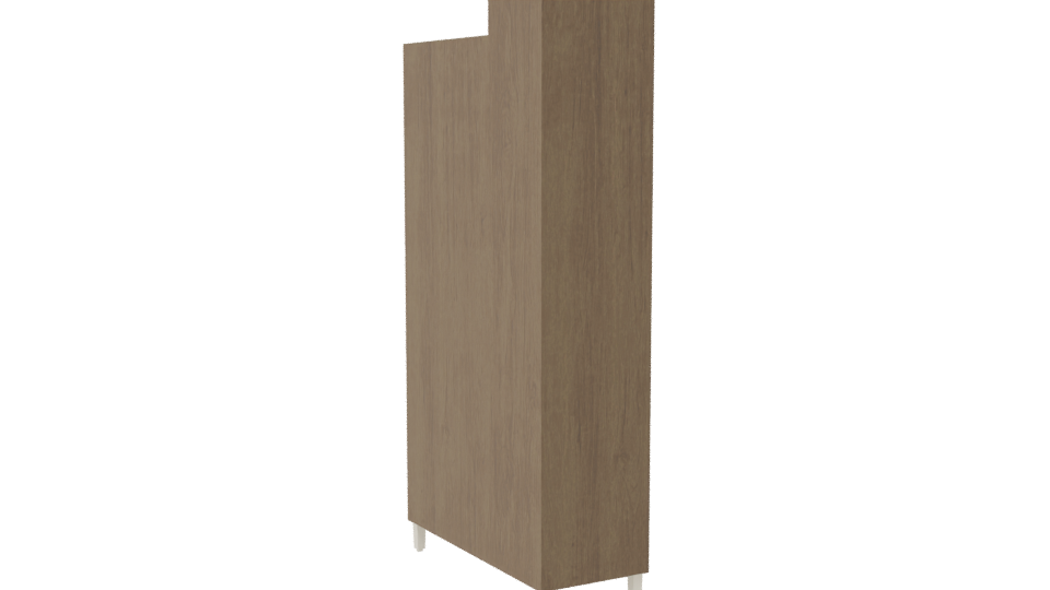 Modern Wooden Cabinet Model 3D - Professional 3D Model Render 7
