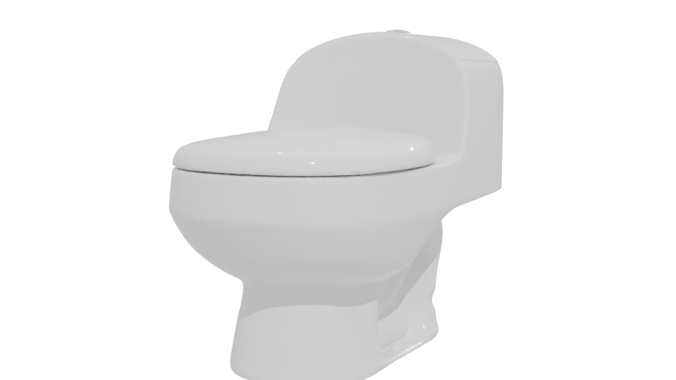 WC One Piece Montecarlo Advanced 3D - Professional 3D Model Render 12