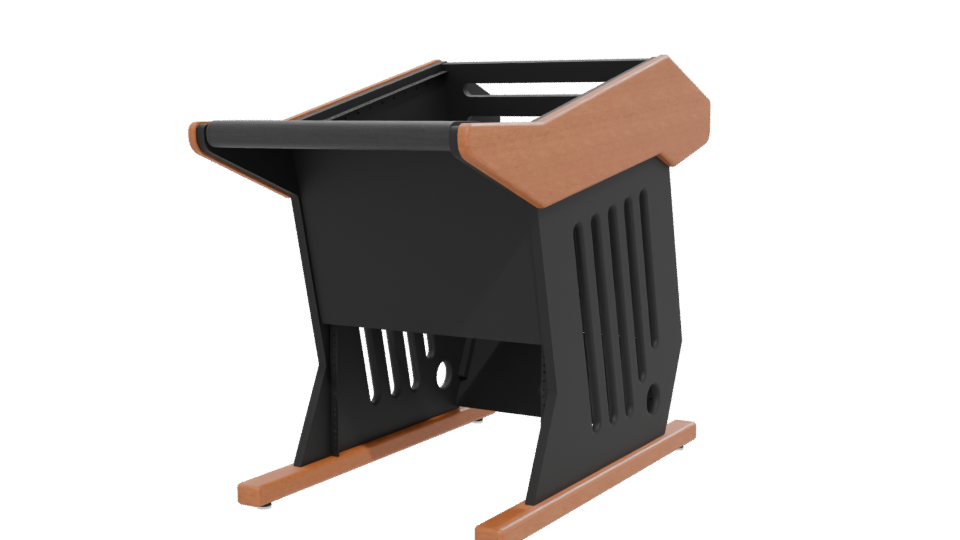 Stylish Shopping Cart 3D Model - Professional 3D Model Render 12