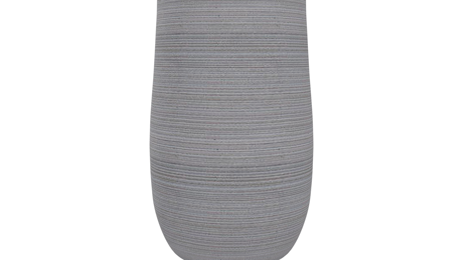 Tall Taupe Fiber Planter 3D Model - Professional 3D Model Render 20