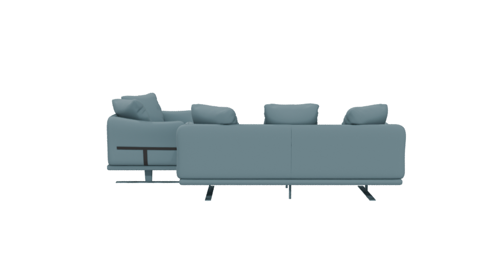 Stylish Modern Sectional Sofa 3D - Professional 3D Model Render 5