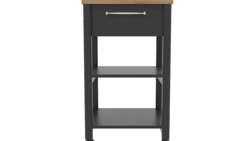 Isla Americana Miami Negra 3D Model - Professional 3D Model Render 2