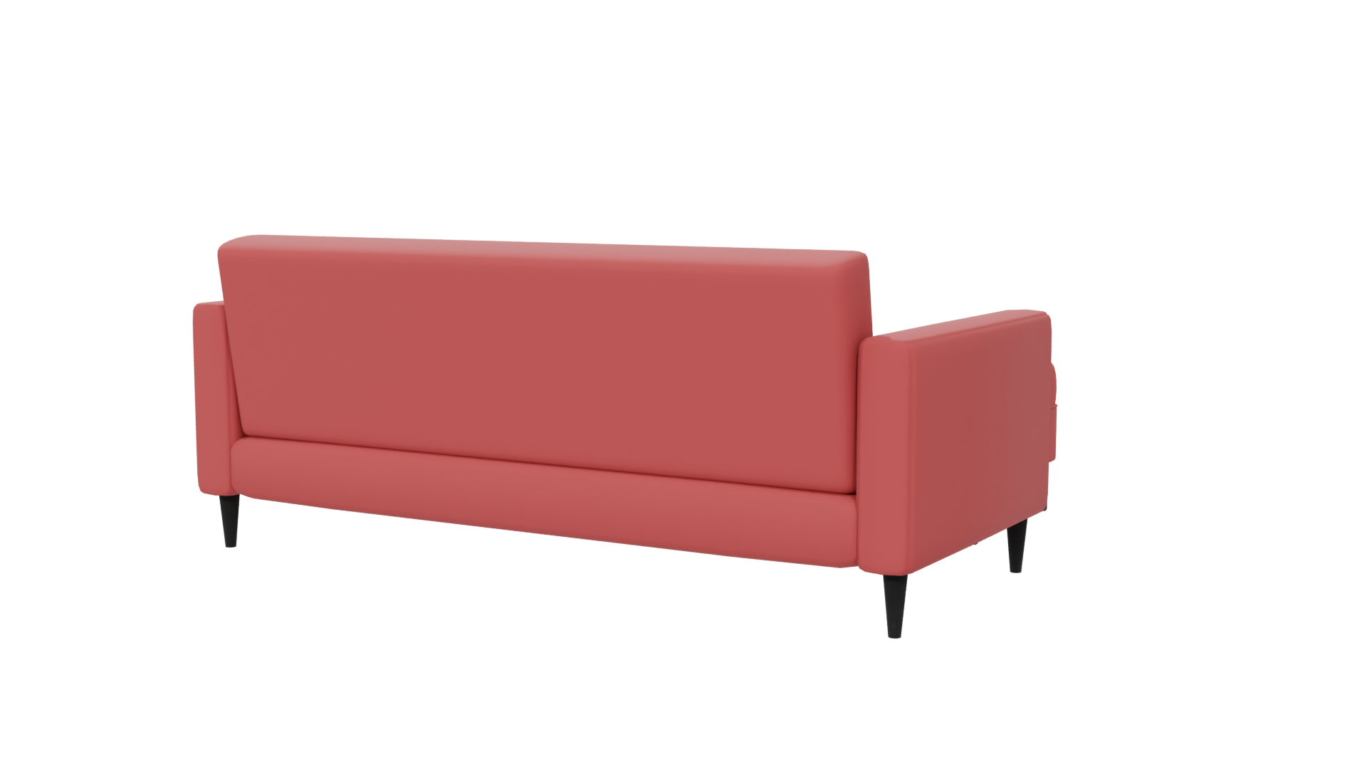 Stylish Upholstered Sectional Sofa 3D Model - Professional 3D Model Render 6