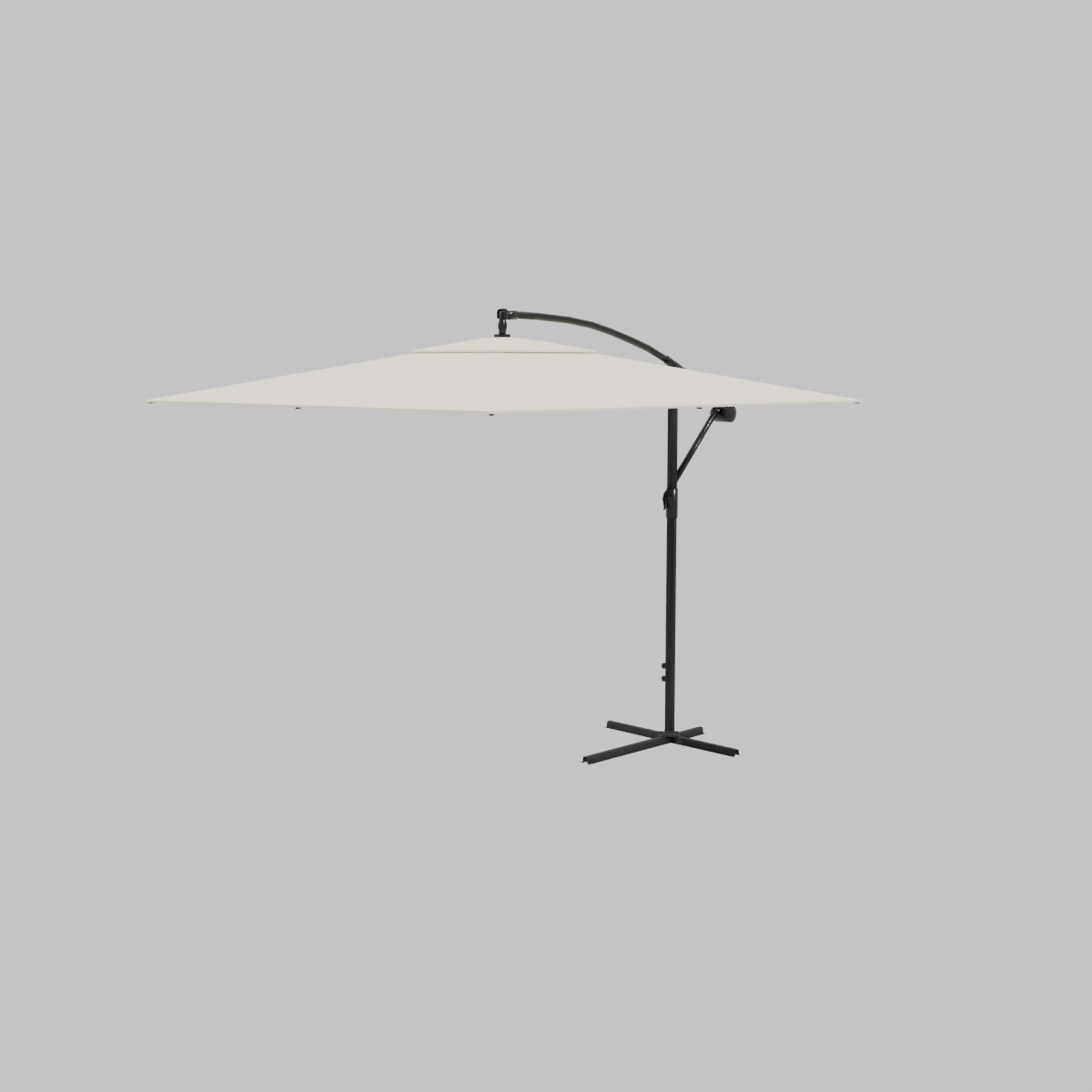 Stylish Outdoor Umbrella 3D Model - Professional 3D Model Render 13